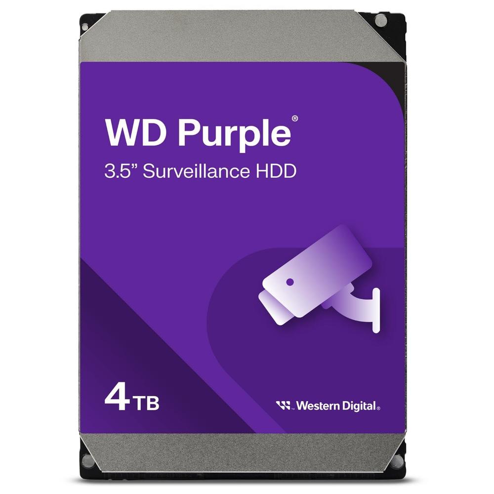 Hd Purple Surveillance 4tb 256mb Sata3 3,5 Western Digital Cor