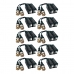 Kit 10 Conectores Conversor Balun Multi HD