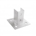 ELETROC 38X38 ACESS SAPATA EXT 4 FURO SUPORTE