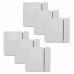 KIT 6 SENSORES MAGNÉTICO S FIO JFL SHC-FIT + 2 SIRENE JFL