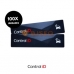 Kit 100 Tag Etiqueta Adesiva RFID UHF Control Id