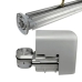 Kit Motor Basculante Gatter Plus Std 1,25 M Peccinin Nice - 220V