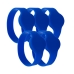 kit 5 Pulseiras Tag Nice Silicone Azul RFID 10005922