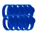 10x Pulseiras Tag Nice Silicone Azul RFID 10005922