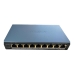 Switch PoE 08 Portas Hikvision Gerenc DS-3E1309P-EI/M