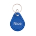 Kit Nice 2 Chaveiros Tag De Proximidade Linear Hcs 125 + 1 Pulseira Tag Nice de Silicone RFID