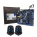 Kit Central Eletronica Placa Cp 4010f Nice Peccinin + 2 Controle Remoto Nice peccinin TX 3C Preto