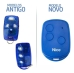 Kit 2 Controle portao automatico 3tb azul Linear Nice