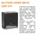 Ppa Dz Stark Home 400 Kl Pop Freio 220v Z14 S/ Crem F02281203