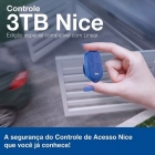 KIT 05 CONTROLES NICE 3TB AZUL 20007254