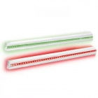 Kit cancela BARRIER alto fluxo com LED 3,00mts reta PPA