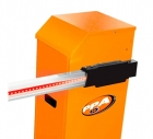 Kit cancela BARRIER alto fluxo com LED 3,00mts reta PPA