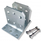 SUPORTE HASTE 180 GRAUS ALUMINIO (SAPATA CERCA)