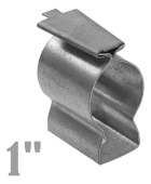 Abra&ccedil;adeira Zincada C/ Cunha 1 Polegada