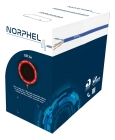 Cabo de Rede Norphel Copperlan Cat5e 305m Azul 100% Cobre