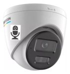 C&acirc;mera Hikvision Ip Dome 1080p Colorvu+Ir Ds-2cd1323g2-Liuf/Sl 2.8mm Com Cart&atilde;o Sd