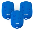 KIT 3 CONTROLE NICE DIG RF 3TB AZUL