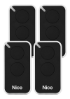 Kit 4 Controle Remoto Nice Era Inti 433 Mhz