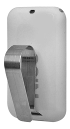 Kit 10 Controles Remotos Nice Peccinin Era Inti 433 MHz 2 Bot&otilde;es Preto