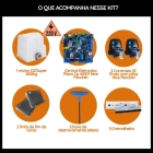 Kit Motor Deslizante Nice Peccinin Super 4010f - 220V + 3m Cremalhe 