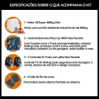 Motor para Port&atilde;o DZ SUPER 4010F (4,5M CREM 50CM)