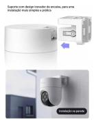 C&acirc;mera hikvision Ezviz Wifi Hd Cs-h8c-r100-1k2wkfl-br 4mm