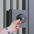 Fechadura Eletr Agl 12v Ultra Card Ch Simp Mf 13,56mhz Pt