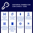 Fechadura Eletr Agl 12v Ultra Card Ch Simp Mf 13,56mhz Pt