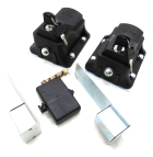 Trava Eletromagn&eacute;tica 220V IPEC EcoLock Plast C/ Temporizador