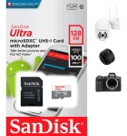 Cart&atilde;o SD Class 10 128GB Ultra